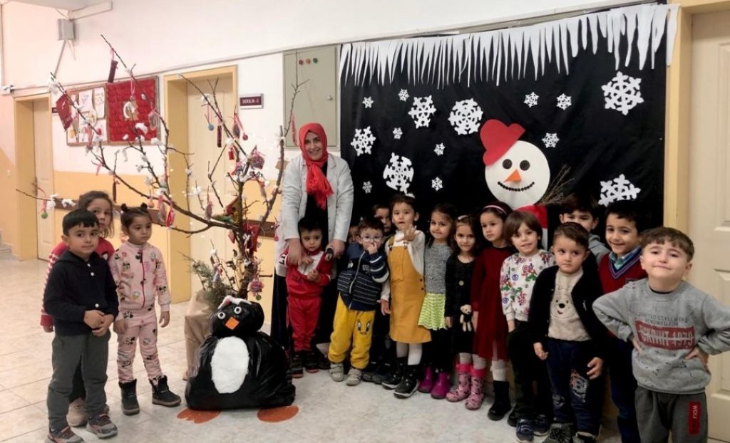 Yeni yılda doyasıya eğlendiler