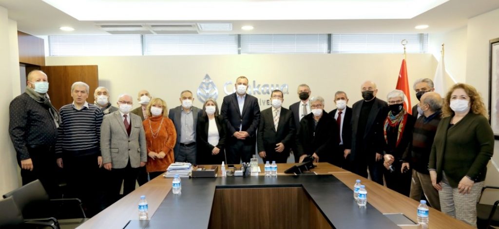 EMEKLİLER SENDİKASINDAN TAŞDELEN’E ZİYARET 