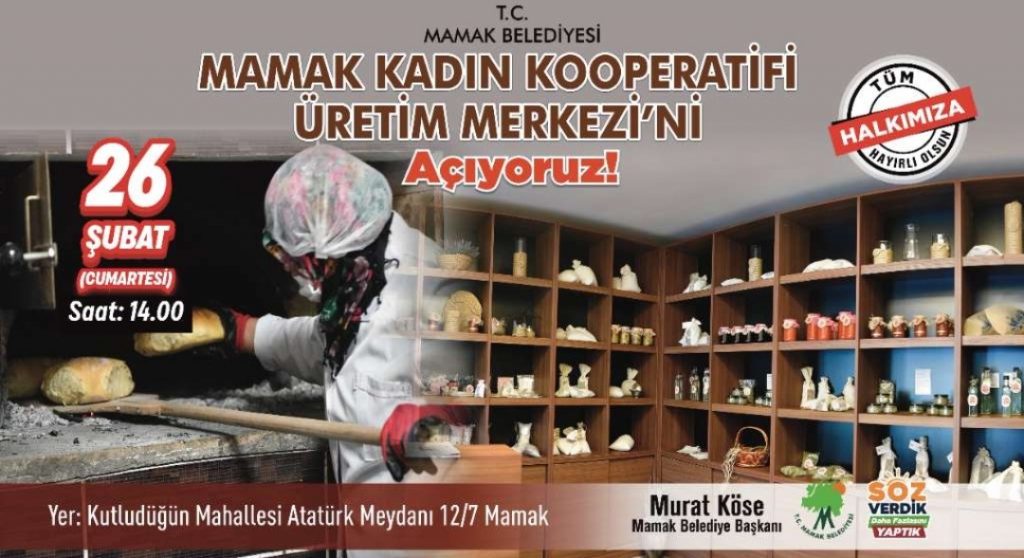 MAKKOP hizmete açılıyor