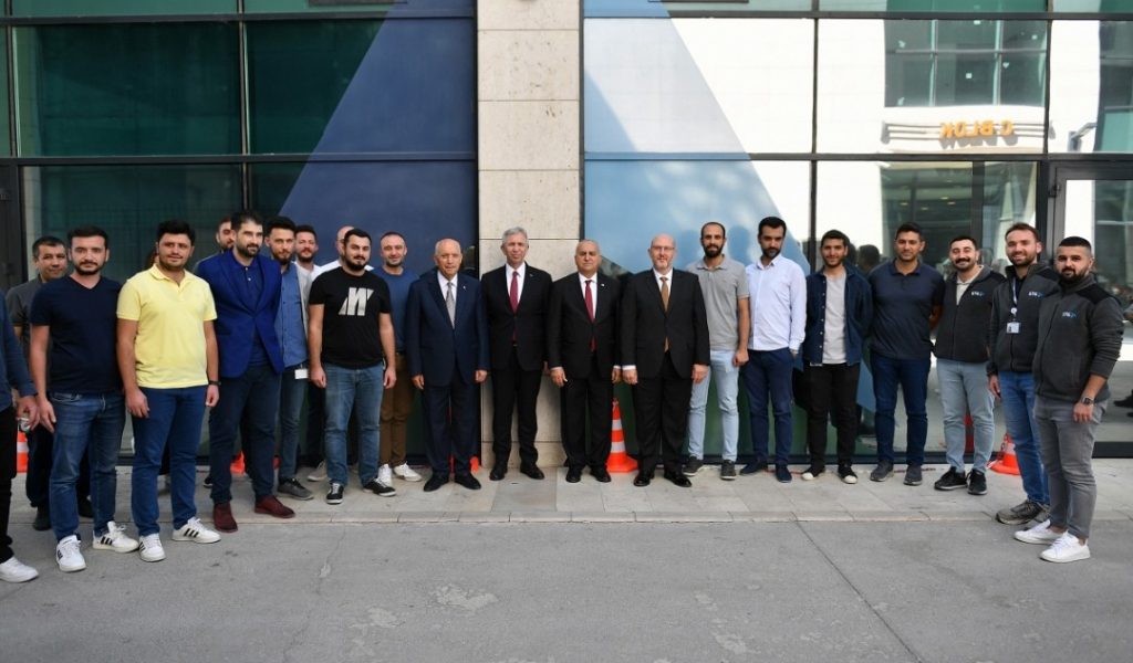 ABB BAŞKANI MANSUR YAVAŞ OSTİM SANAYİCİLERİYLE BULUŞTU