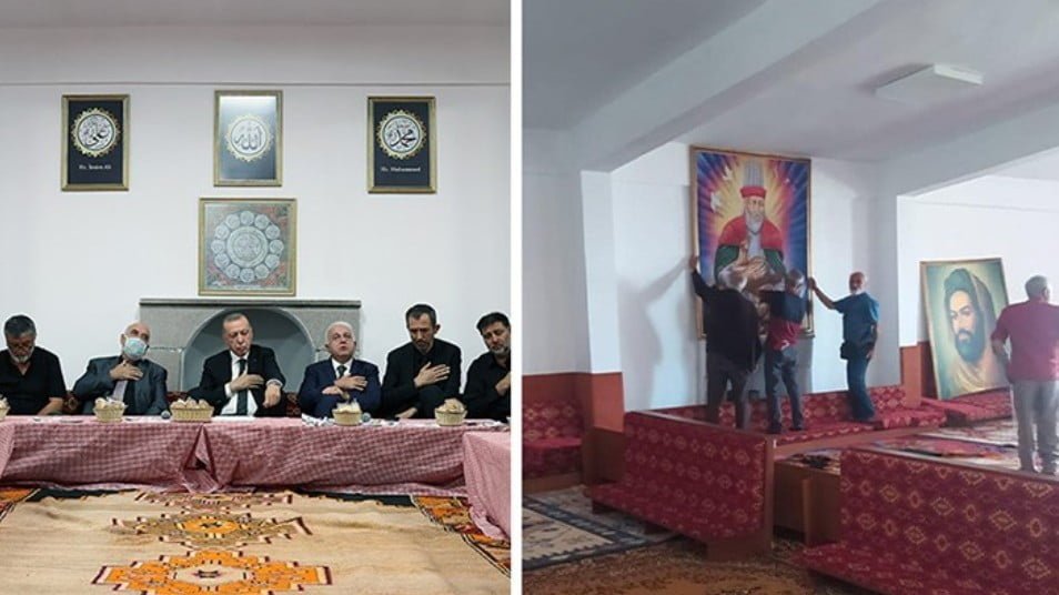 Hüseyin Gazi Cemevi’ni Erdoğan’ın ziyaretinden önce yenileyen AKP’li Mamak Belediyesi, tadilatın maliyetini açıklayamadı