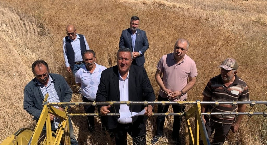 Gürer: “Kuraklıktan etkilenen çiftçilerin borçları 2 yıl ertelensin”