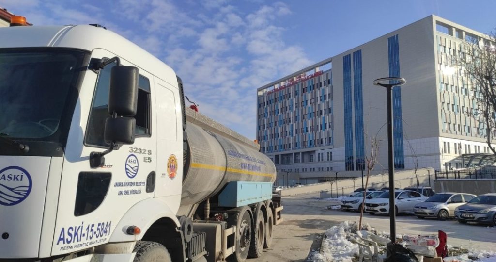 ASKİ’NİN MALATYA’YA KURDUĞU MOBİL ARITMA TESİSİ 12 BİN 500 METREKÜP İÇME SUYU SAĞLADI