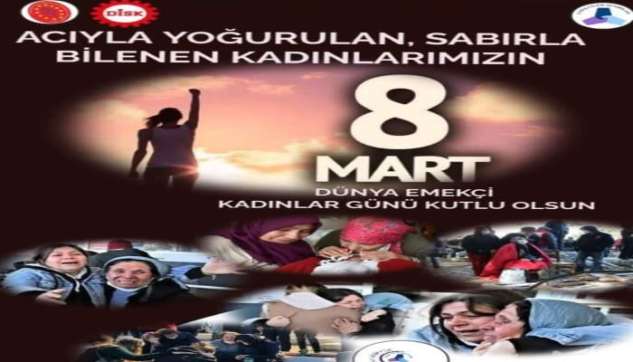 Hanifi YILMAZ, Dünya Emekçi Kadınlar Günü Dolayısıyla Kutlama Mesajı Yayınladı