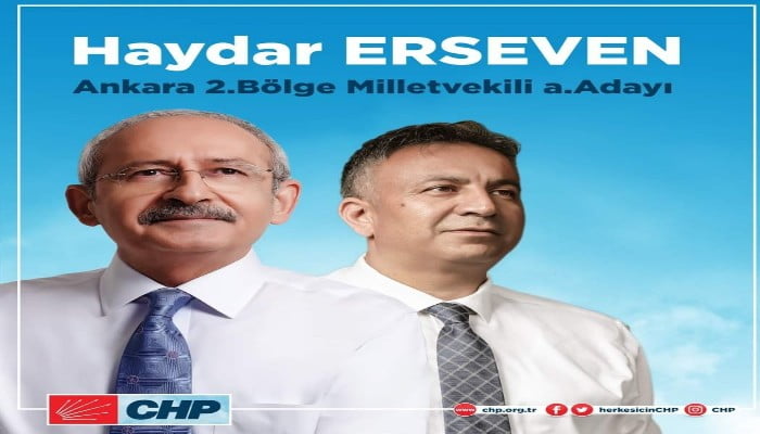 Haydar ERSEVEN, CHP Ankara 2.Bölge Milletvekiliği Başvurusu Sonrası Basın Açıklaması Yapacak