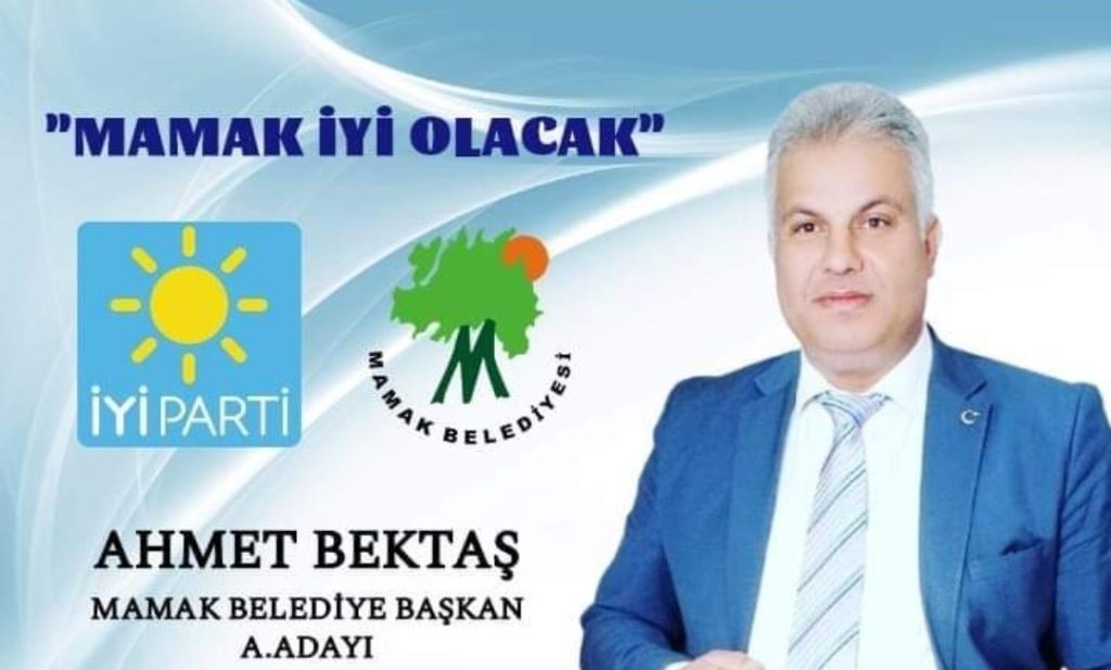 İYİ Parti Mamak Belediye Başkan A.Adayı Ahmet Bektaş, Kurban Bayramı Dolayısıyla Kutlama Mesajı Yayınladı