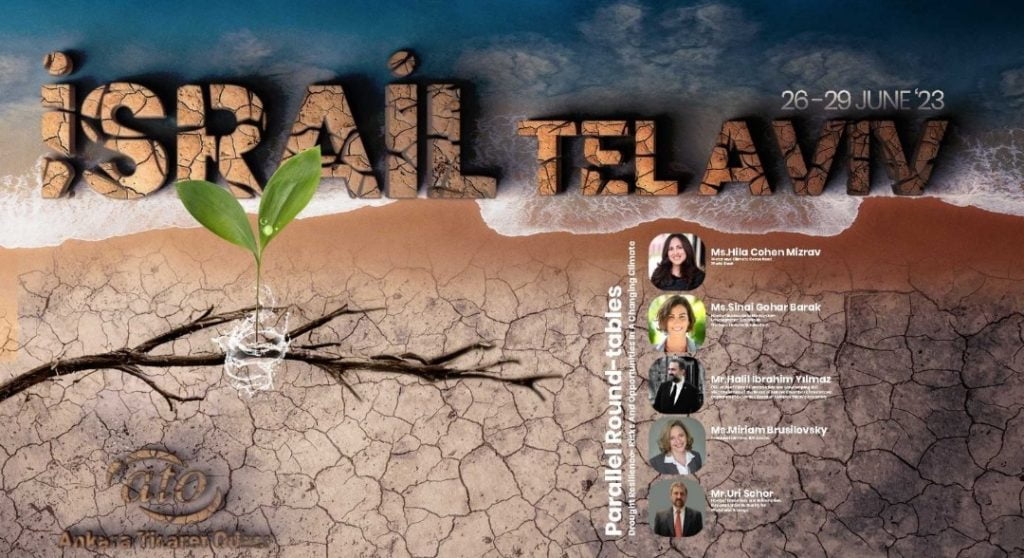 HALİL İBRAHİM YILMAZ İSRAİL’DE ‘SUYA DAYANIKLILIK VE ACİL DURUM HAZIRLIKLARI 2023’ ZİRVESİNDE