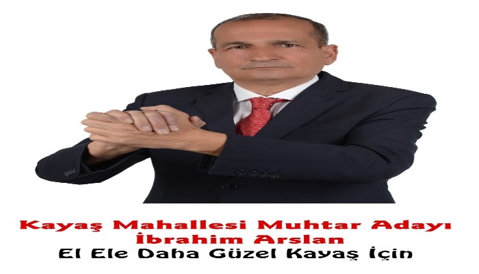 İbrahim Aslan, Kayaş Mahallesi’nin Sorunları Çözmek için Adayım