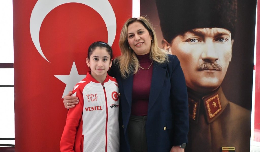 Mamak’ın Minik Jimnastikcisi Gülbahar Ece Gerdan Almanya Yolcusu
