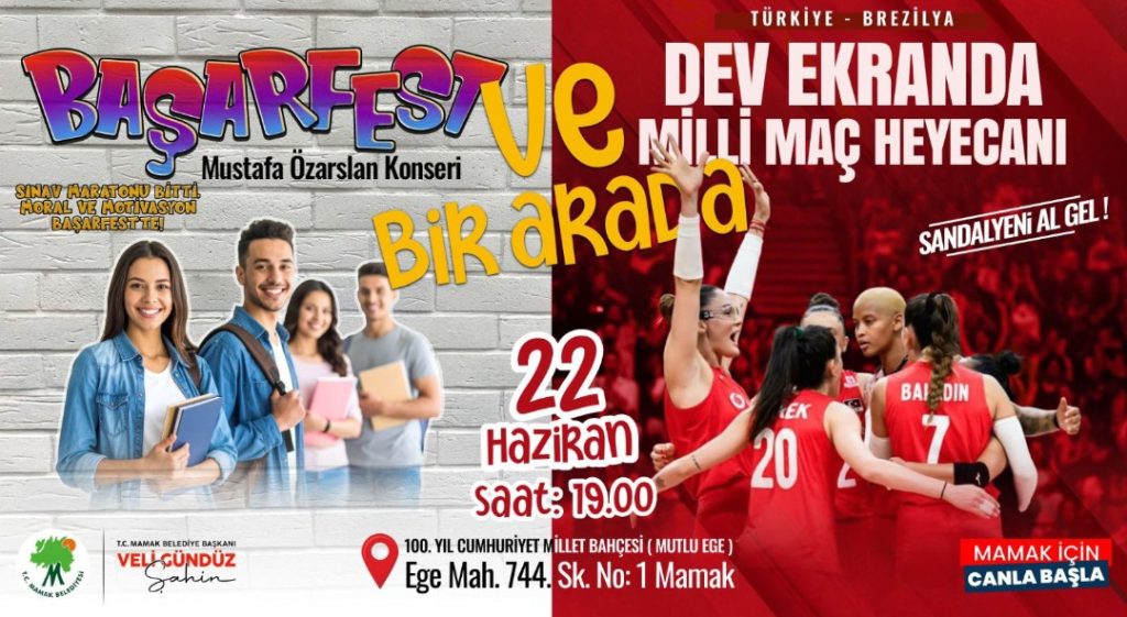 Gençler Hem Eğlenecek Hem Milli Heyecana Ortak Olacak: Mamak’ta BaşarFest Coşkusu Başlıyor