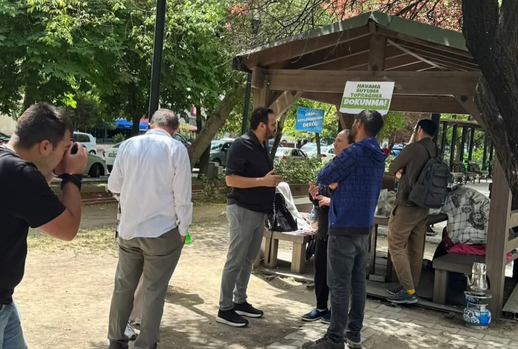 CHP Mamak İlçe Başkanı Dr. Ali Rıza Erdek: “Zeytinime, Suyuma, Toprağıma Dokunma!”