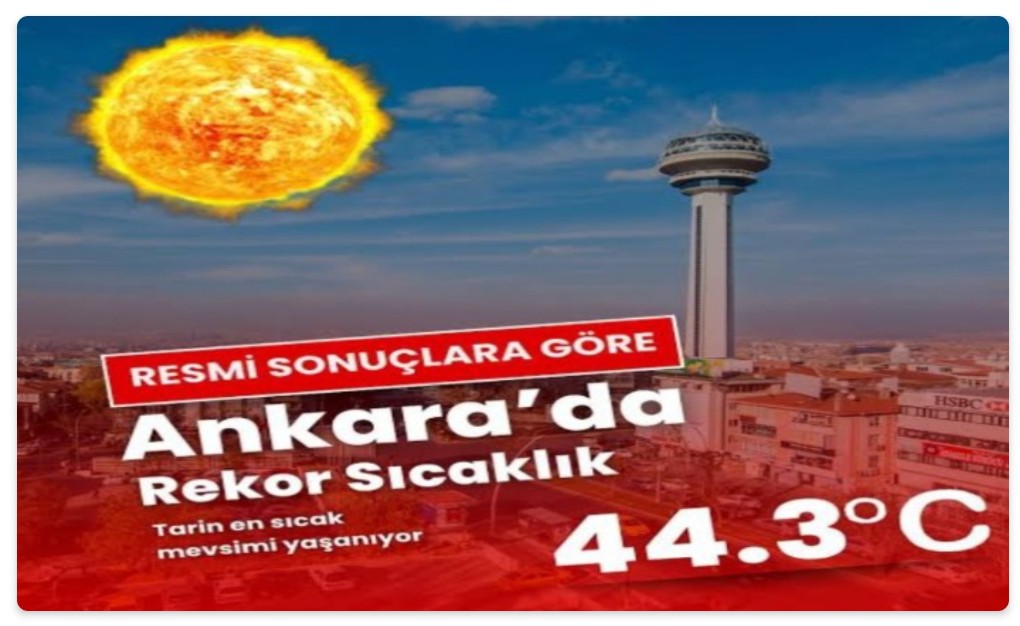 Başkent Yanıyor! Sıcak Dalgaları Sağlığımızı Tehdit Ediyor