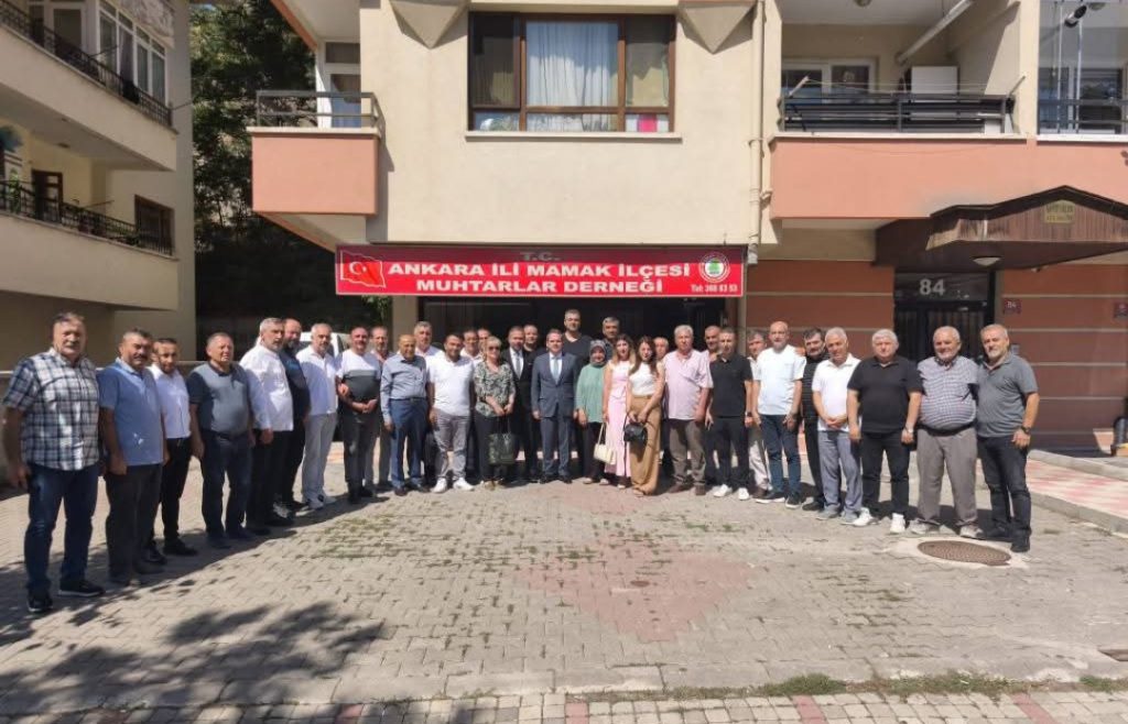 Mamak Kaymakamı Mehmet Nebi Kaya, Mamaklı Muhtarlarla Buluştu