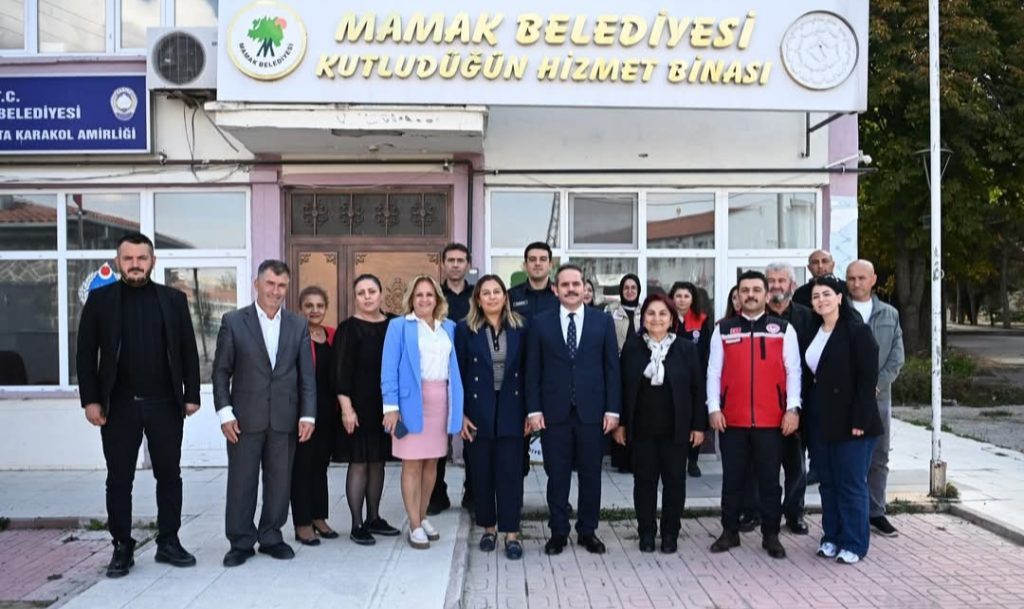 Sibel Emre ve Kaymakam Mehmet Nebi Kaya’dan Kadın Kooperatifine Ziyaret