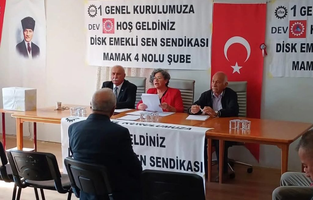 Adalet Ayten: “Yaşasın Örgütlü Mücadelemiz”