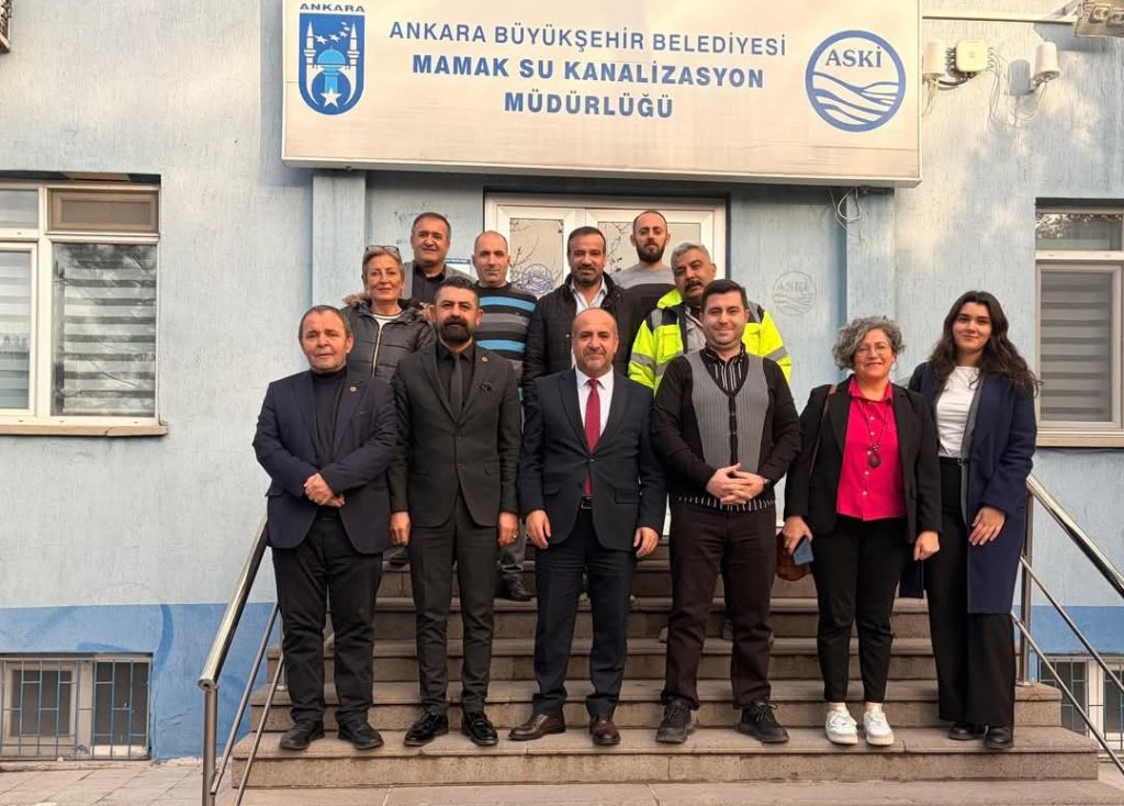 İlker Aymayan: ASKİ Mamak Müdürü Selim Filiz’i Ziyaret Ettik