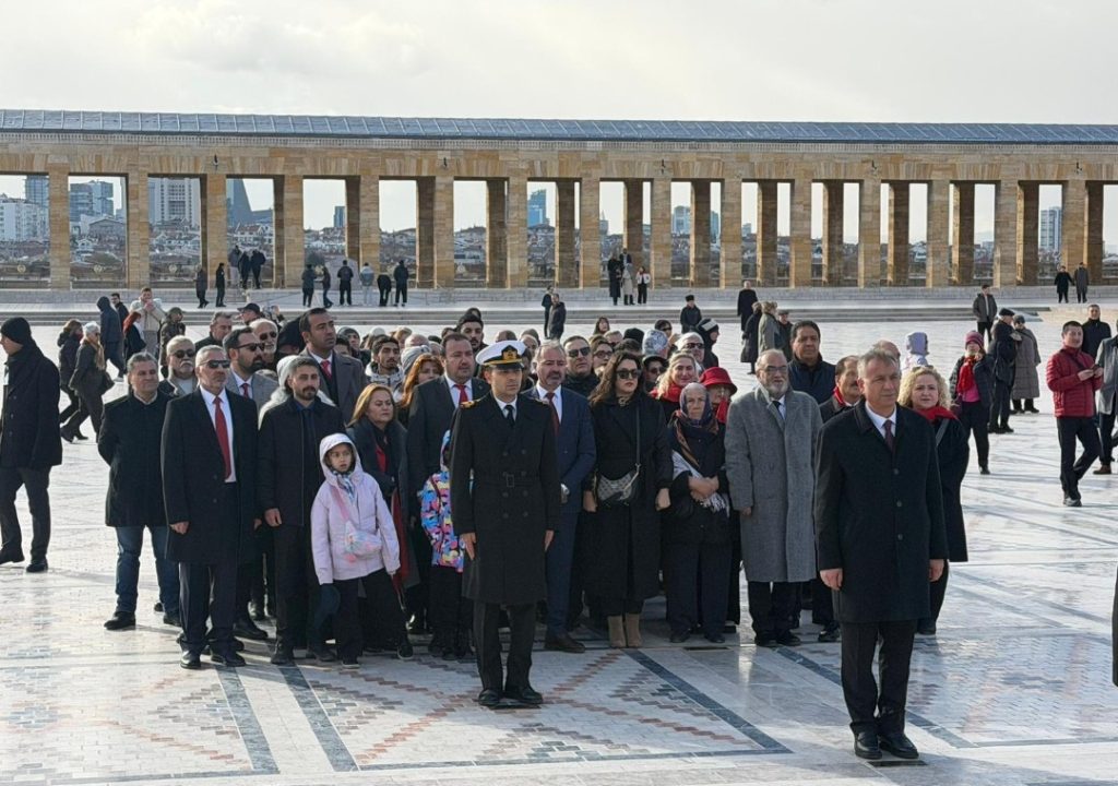 USAD, Atatürk’ün Ankara’ya gelişinin 106. yılında Anıtkabir’de Ata’nın huzurundaydı