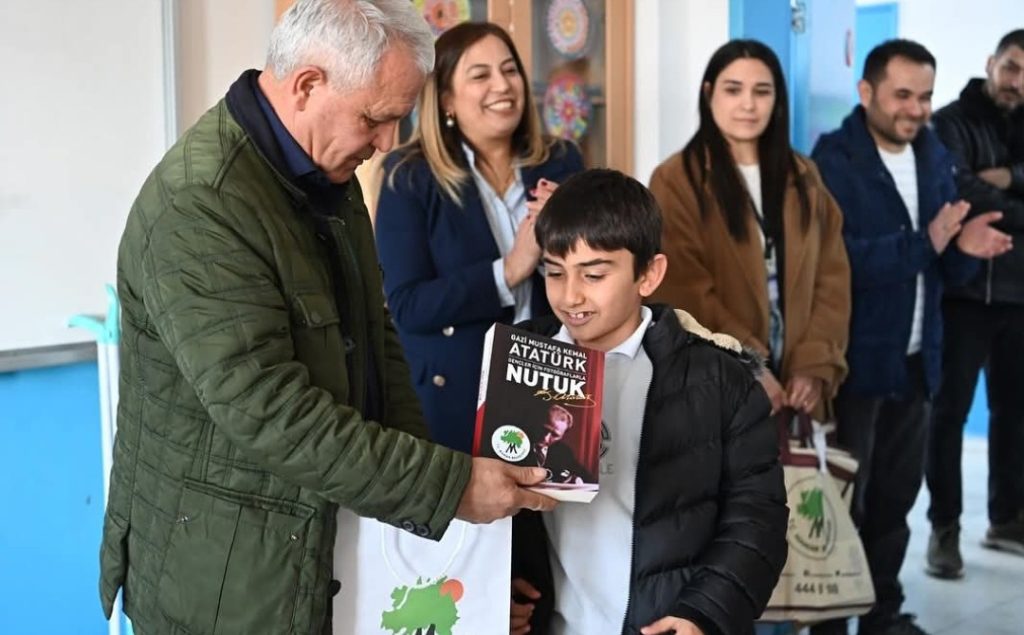Veli Gündüz Şahin Kıbrısköy İlkokulu’nda Öğrencilerle Buluştu