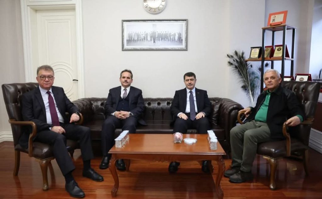 Veli Gündüz Şahin ve Vasip Şahin Yeni Mamak Kaymakamlık Binasında İncelemelerde Bulundu