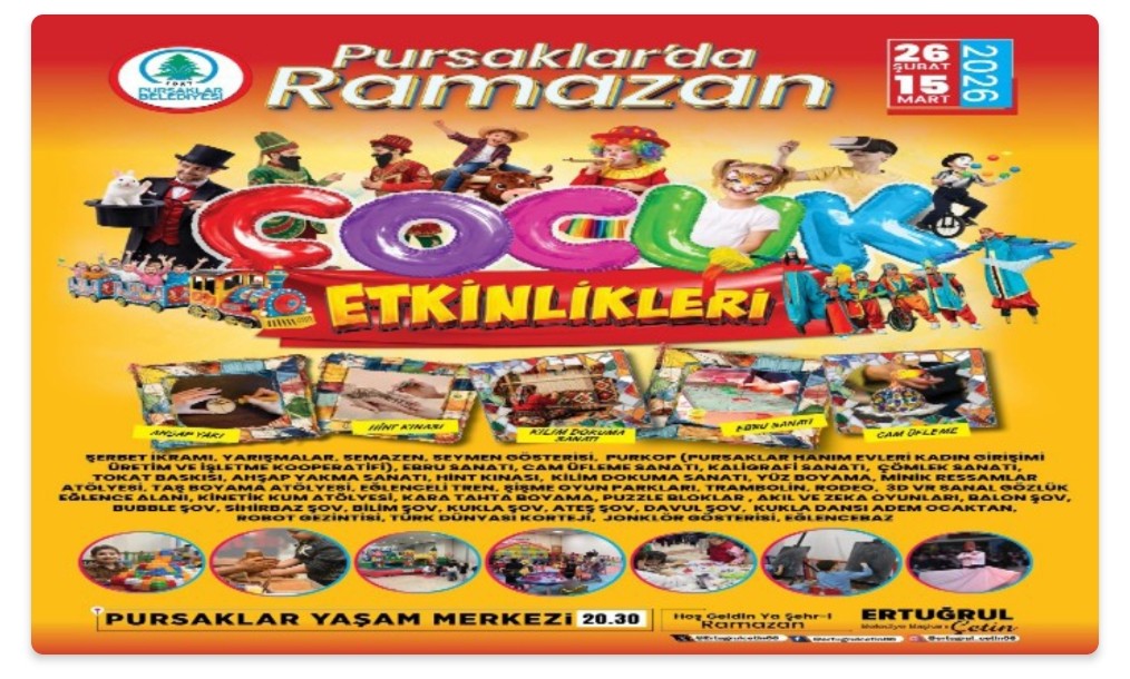 Pursaklar’da Ramazan Coşkusu Yaşam Merkezi’nde Başlıyor