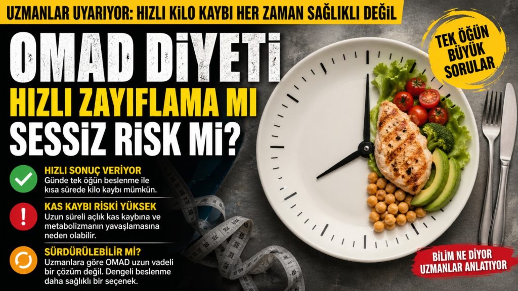 Diyetisyen Mahsun Fırat Demir – Tek Öğüt Diyeti OMAD Hızlı Zayıflama 