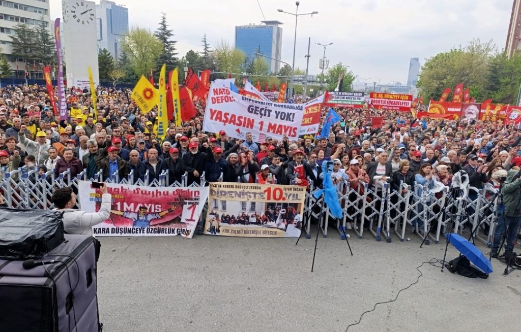 Ankara’da 1 Mayıs Emek ve Dayanışma Günü Coşkuyla Kutlandı
