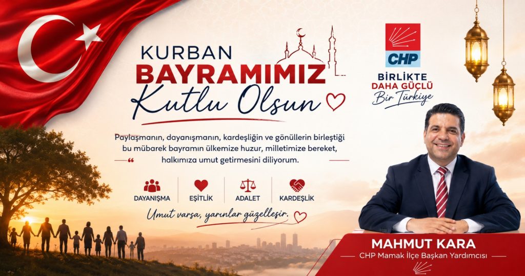 Mahmut Kara, Kurban Bayramı Dolayısıyla Kutlama Mesajı Yayınladı