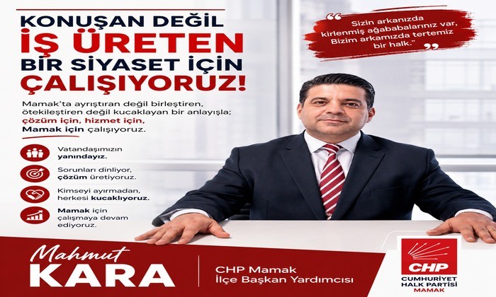 Mahmut Kara: “Mamak’ta Vatandaş Kavga Değil Hizmet İstiyor”
