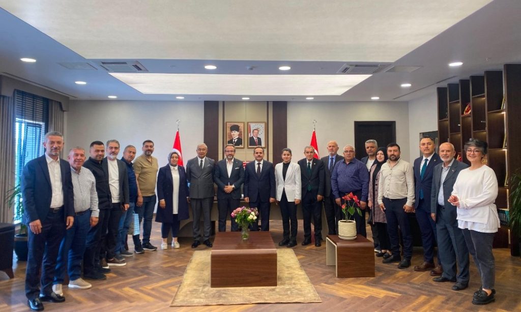 AK Parti Mamak İlçe Başkanlığı’ndan Kaymakam Kaya’ya Hayırlı Olsun Ziyareti