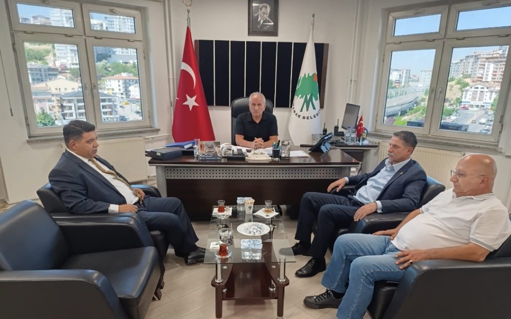 Mamak Belediyesi’nde Metin Mert’e Hayırlı Olsun Ziyareti