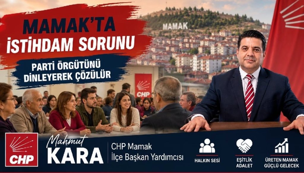 Mahmut Kara: “Mamak’ta İstihdam, Adalet ve Umut Meselesidir”