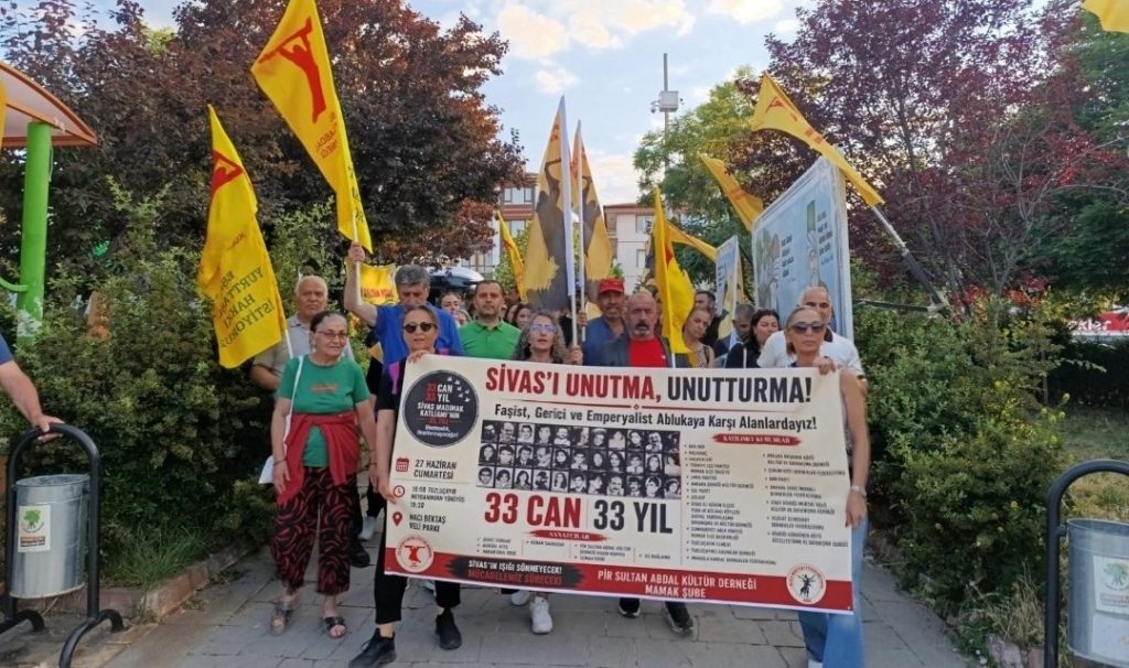 Mamak’ta Madımak Katliamı’nın 33. Yılında Adalet ve Unutulmama Çağrısı