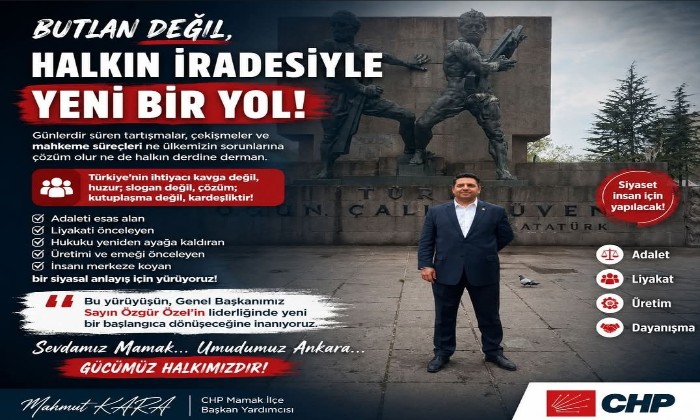 CHP’li Mahmut Kara’dan Dikkat Çeken Çıkış: “Butlan Değil, Halkın İradesiyle Yeni Bir Yol!”