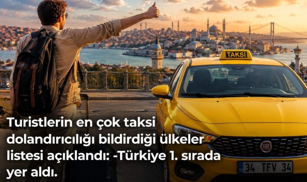 Turistlerin En Çok Taksi Dolandırıcılığı Bildirdiği Ülke Türkiye Oldu