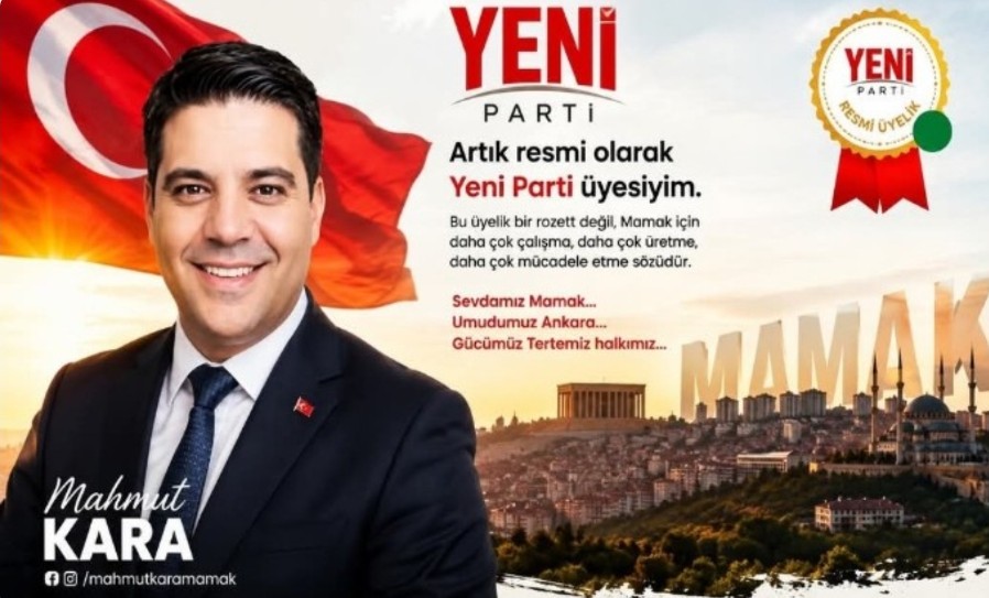 Mahmut Kara’dan YENİ Parti’ye Katılım: “Yeni Bir Sorumluluk Başladı”