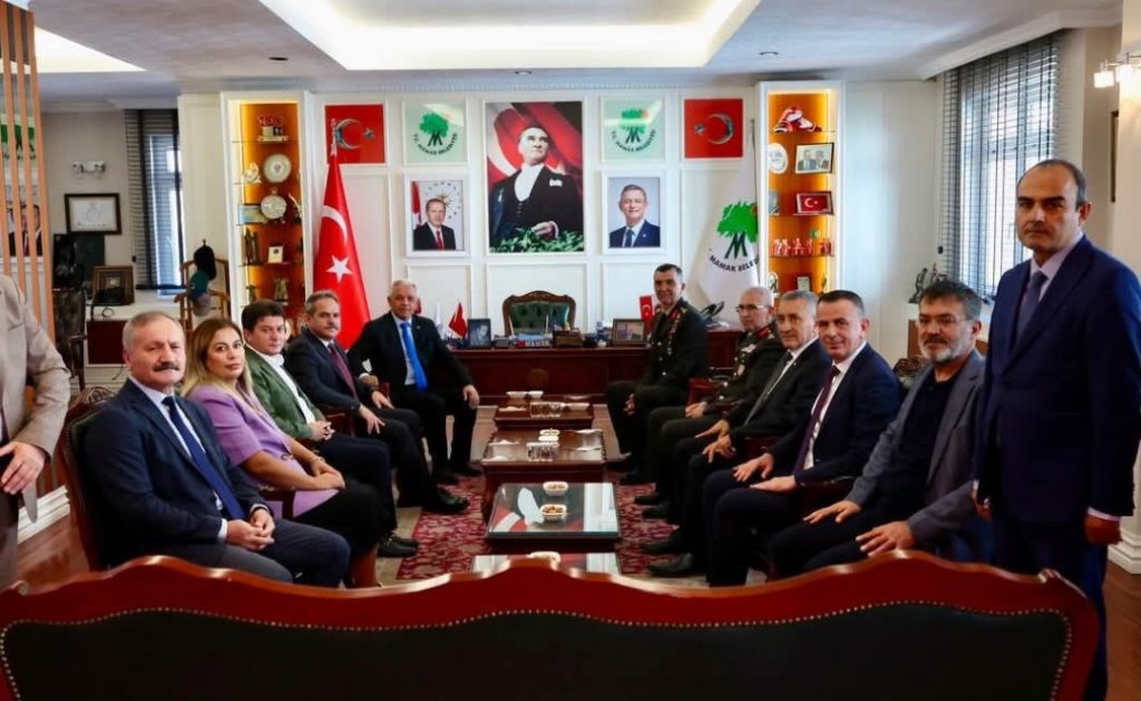 Mamak’ta Önemli Ziyaret: Komutanlar Ve Kaymakam Kaya, Belediyeyi Ziyaret Etti