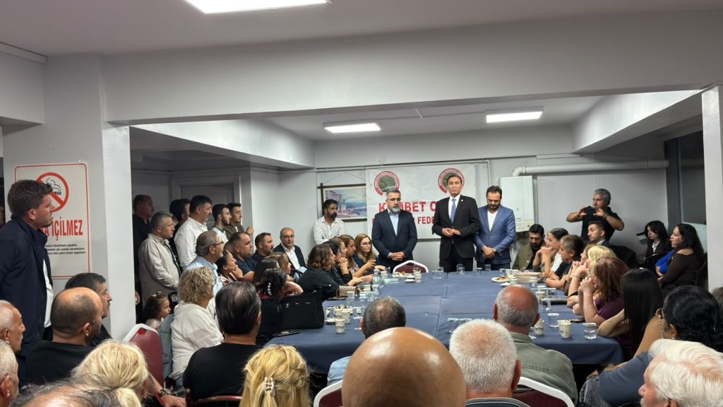 YENİ Parti Mamak İlçe Başkan Adayı Şeref Demirbaş, Kümbet Ovası Dernekler Federasyonu’nu Ziyaret Etti